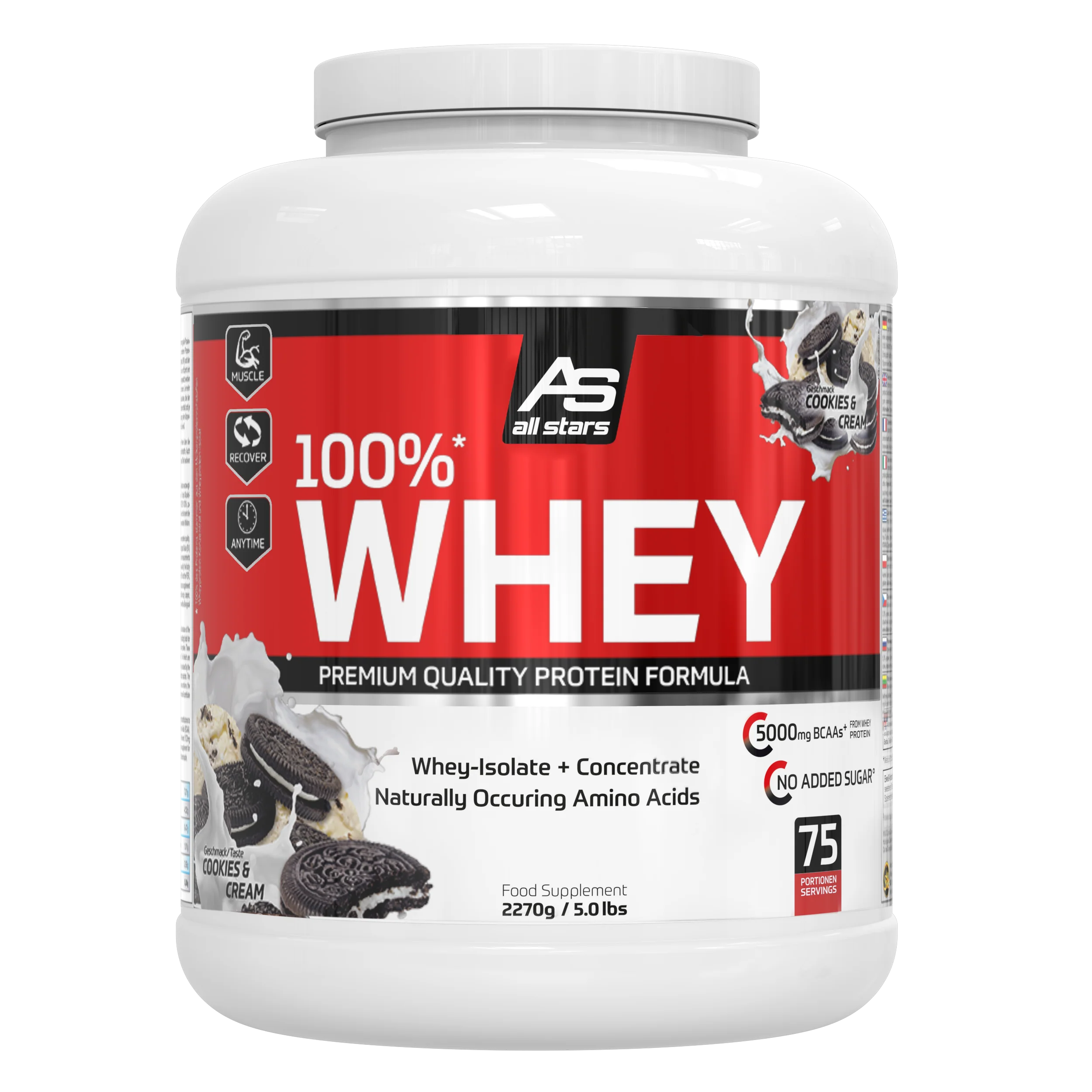 100% Whey Protein - 2270g Dose - Image 79