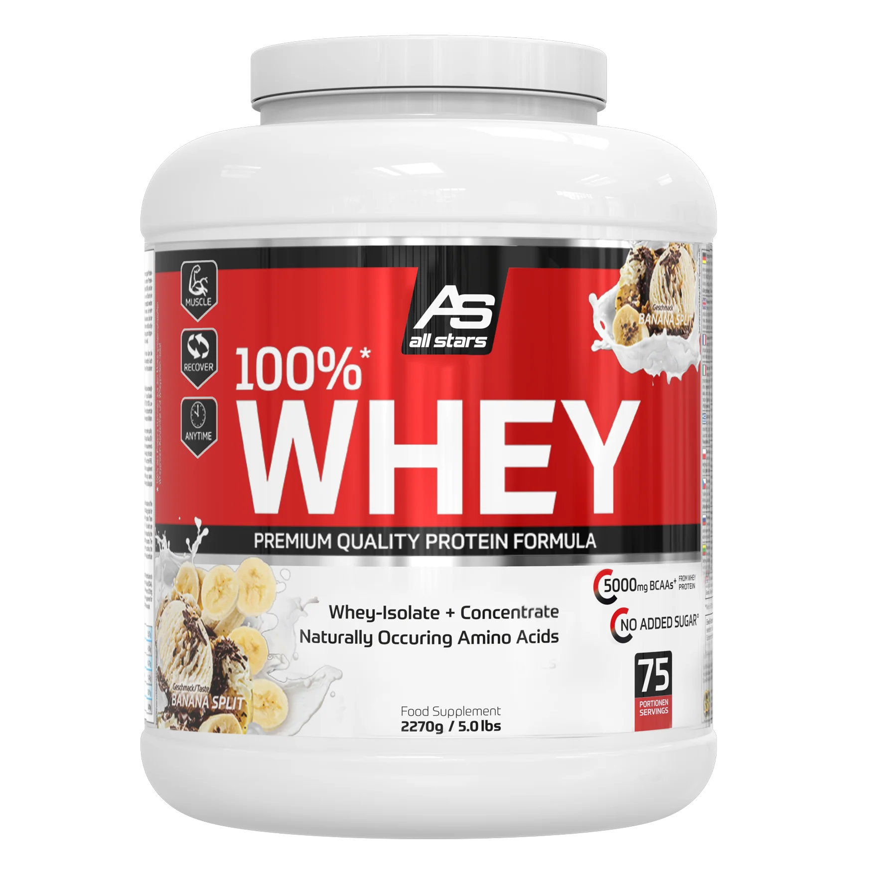 100% Whey Protein - 2270g Dose - Image 80