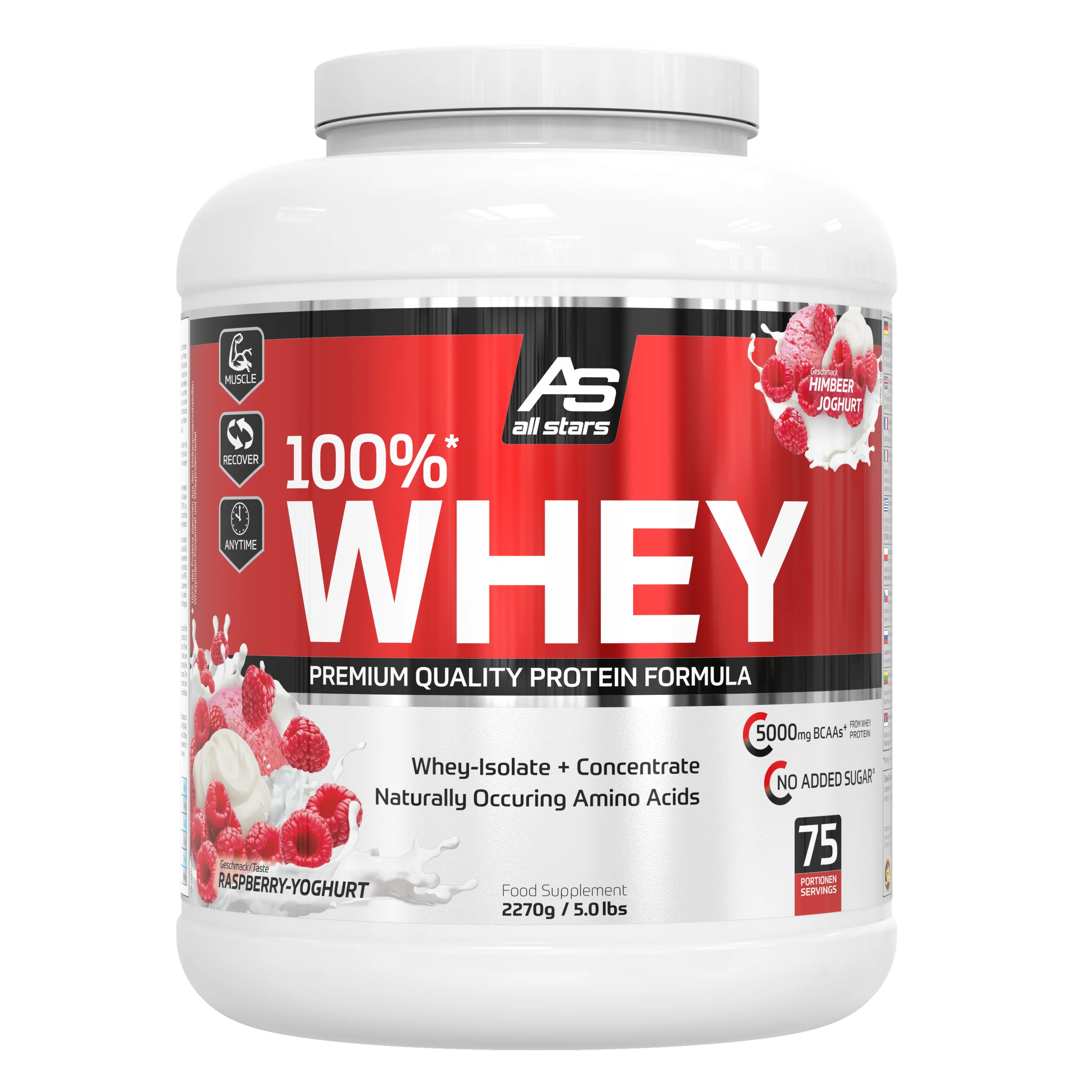 100% Whey Protein - 2270g Dose - Image 81