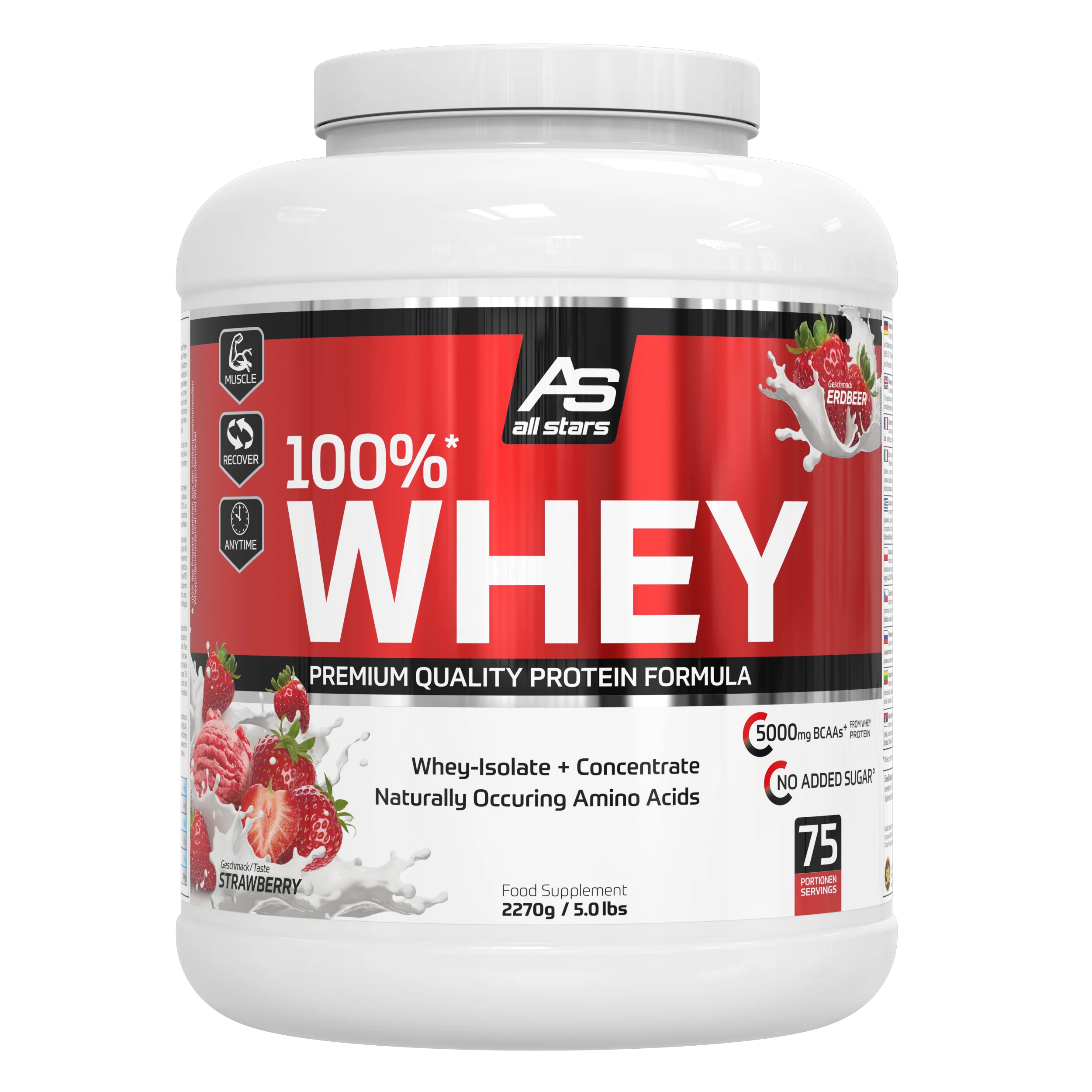 100% Whey Protein - 2270g Dose - Image 83